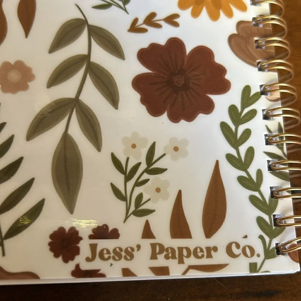 Spiral Notebook and Washi tape bundle Creatorrs Jess Paper Co and Elyse Breanne